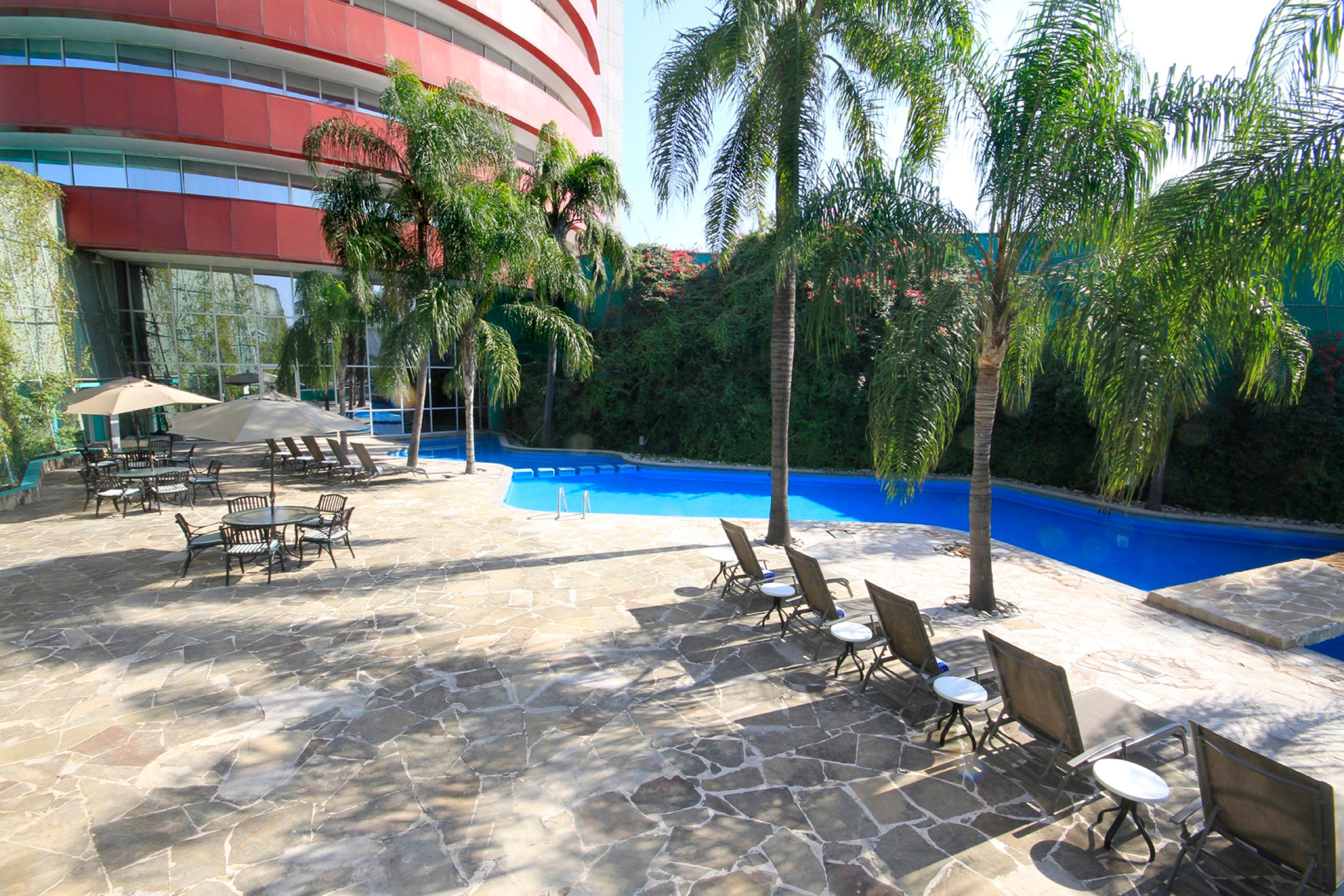 Holiday Inn Monterrey-Parque Fundidora By Ihg Dış mekan fotoğraf Hotel's pool